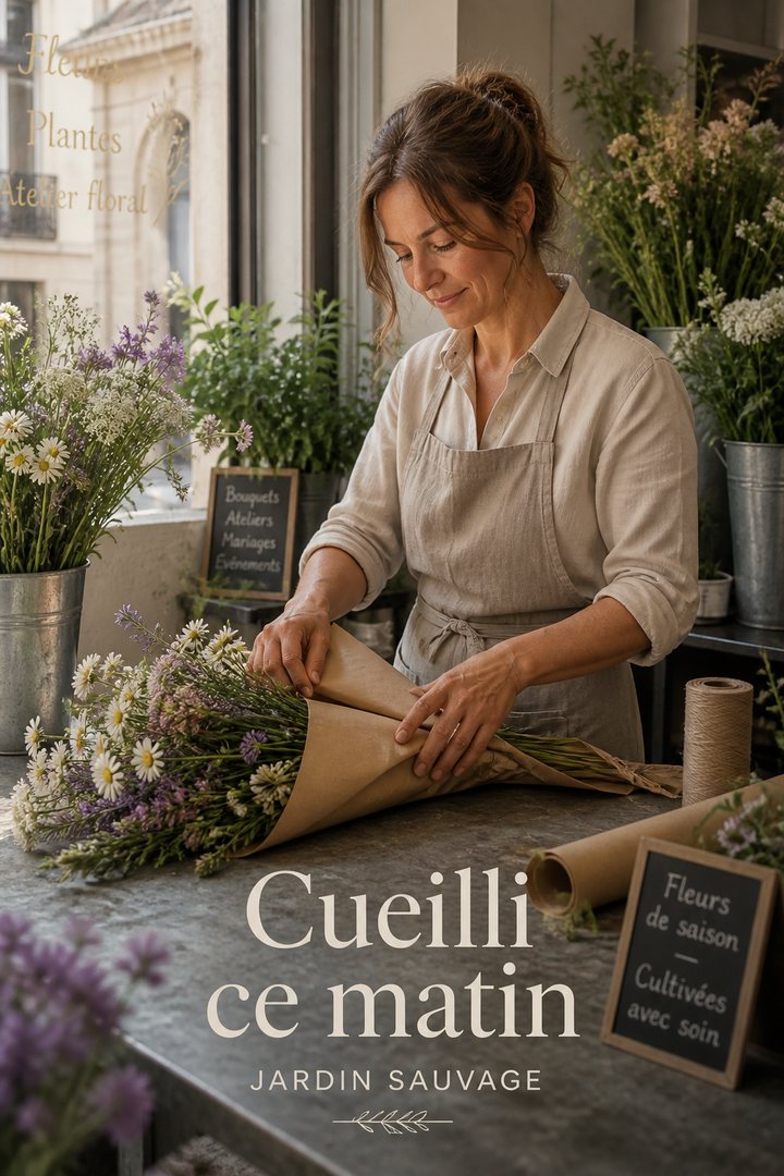 Publicité Fleurs, format Stories