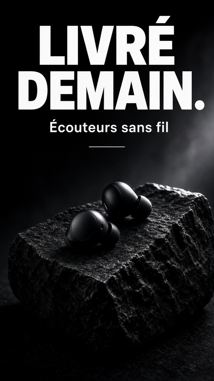 Publicité High-tech, format Stories