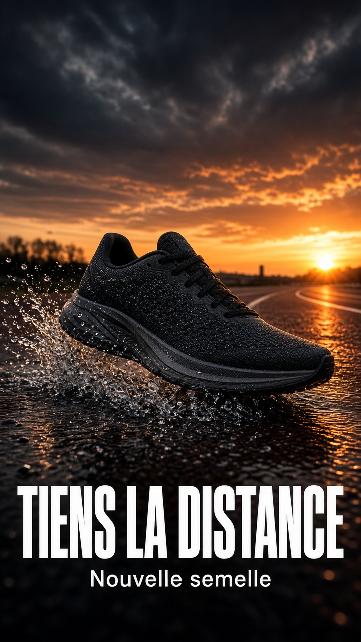 Publicité Sport, format Stories