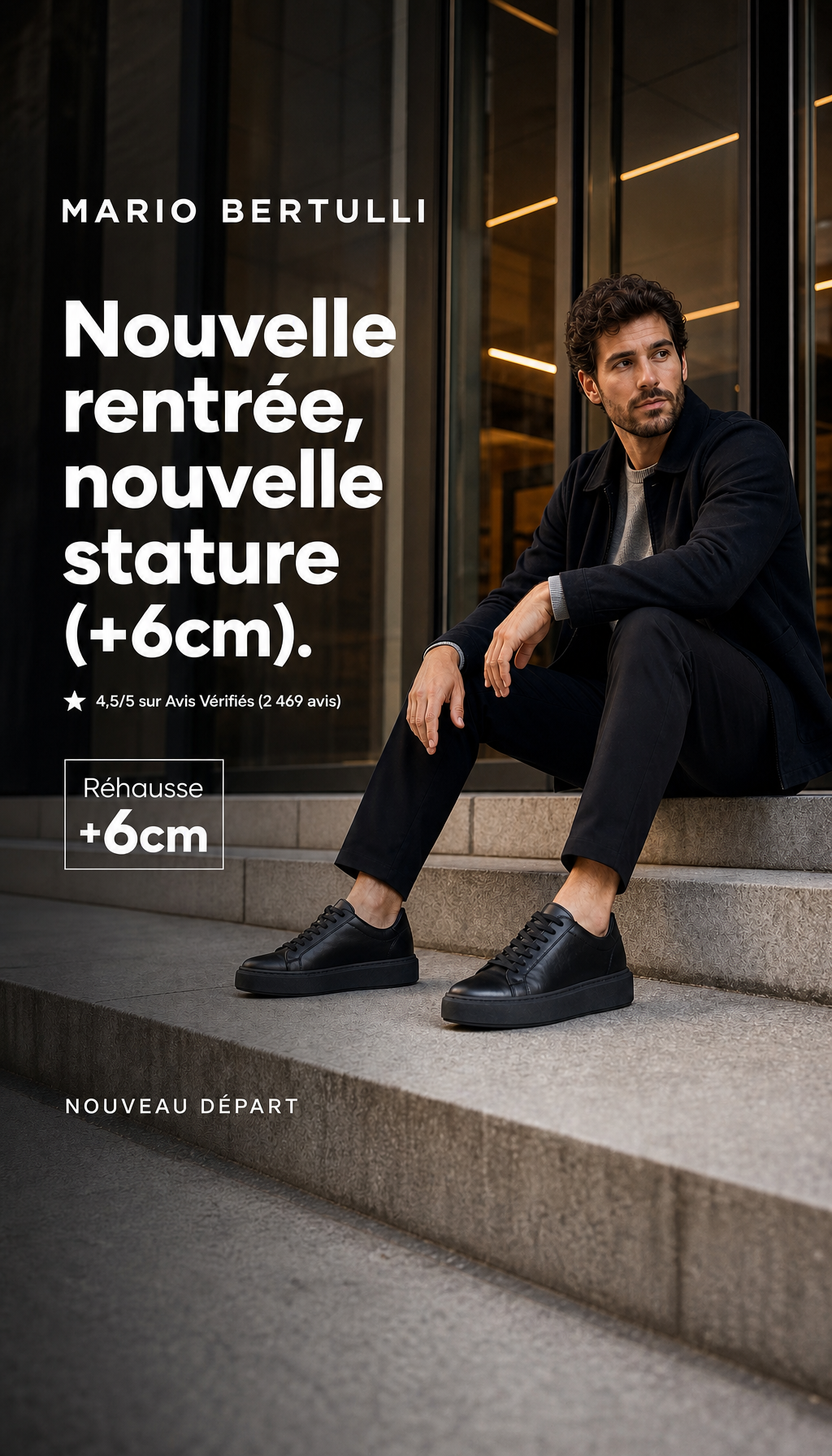 Publicité Chaussures, format Stories
